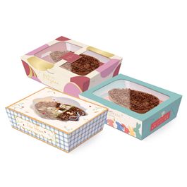 Caixa Pratice Para Meio Ovo Com 1 Unidade Sortido Colorido