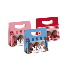 Mini Caixa Plus Com Visor Sortido Pascoa Colorido