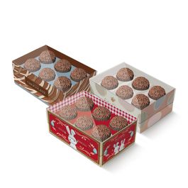 Caixa Com Tampa De Acetato Sortido Colorido