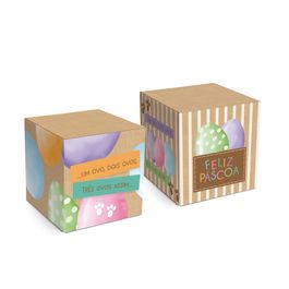 Caixa Pop Kraft Rainbow Composê