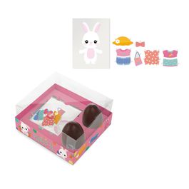 Caixa Brinca E Veste Para 2 Ovinhos De 50G Felicita Lola