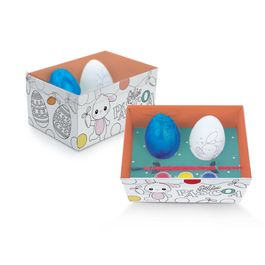 Kit Caixa Vamos Colorir Com 1 Ovinho Fábula Doce