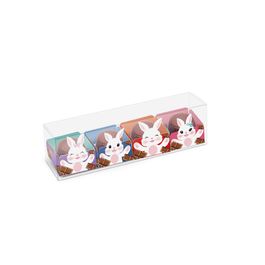 Caixa Clean Com Forminha Para 4 Doces Felicita