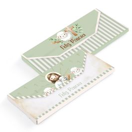 Doce Cartinha Para Barras De Chocolate Ressurreicao Composê