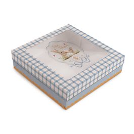 Caixa Quadrada Com Visor Lovely Garden