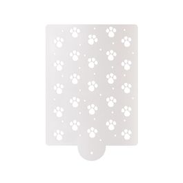 Estencil Para Decorar Patinhas Incolor