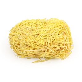 Palha Fina De Madeira Amarelo