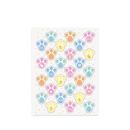 Adesivo Cartela Bliss Colorido