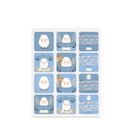 Cartela Adesiva Cordeirinho