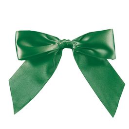 Laço Perfeito Com Lacre Prático Liso Verde Bandeira