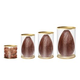 Lata Clean Para Doces Bolos Panetone Transparente