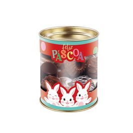 Lata Para Doces Com Visor Felicita