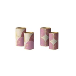 Lata Para Ovo De Páscoa Rígida Duo  Rosa Composê