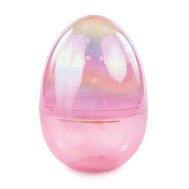 Ovinhos Divertidos Nacarado Transparente Rosa