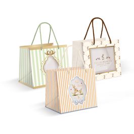 Sacola Premium Para Um Meio Ovo Com Visor Sortido