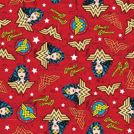 Folha Licenciada Mulher Maravilha Colorido