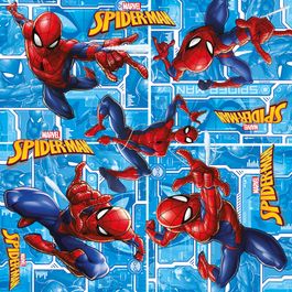 Folha Licenciada Spider Man Tech Colorido