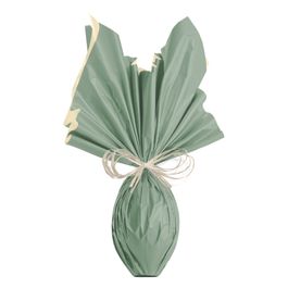 Folha Double Face Liso Sálvia / Baunilha