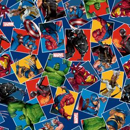 Folha Licenciada Heróis Marvel