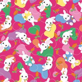 Folha Metal Fábula Doce Rosa