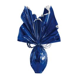 Folha Metal Liso Azul Intenso