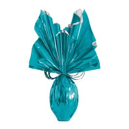 Folha Metal Liso Azul Turquesa