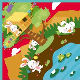 Express Casa Da Arvore Colorido