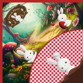 Express Contos De Páscoa Vermelho