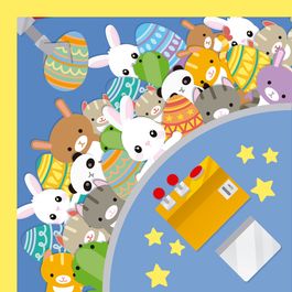 Express Máquina De Bichinhos Azul