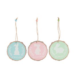 Enf P/Pendurar Coelhos Sortido Colorido (Fun)