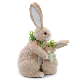 Coelhos Abracados Beg/Ros/Verde (Banoffee)
