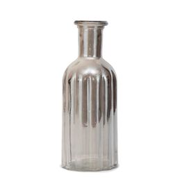 Vaso Mini Vidro Cinza