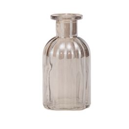 Vaso Mini Vidro Cinza