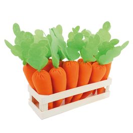 Mini Box Cenoura Laranja/Verde 15Cm (Mini Box) Com 1 Un