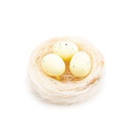 Ninho Dec Com Ovos Beg (Ninhos) Jg Com 3