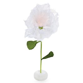 Flor Decorativa Com Movimento Branco (Fleur)