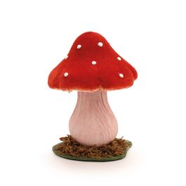 Cogumelo Decorativo Vermelho / Rosa (Cogumelos)