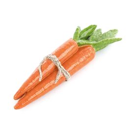 Maço Com 3 Cenouras Em Resina Laranja / Verde (Breeze)