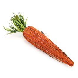 Cenoura Decorativa Laranja / Verde (Cenouras)