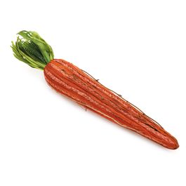 Cenoura Decorativa Laranja / Verde (Cenouras)