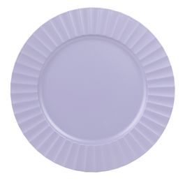 Sousplat Com Borda Wave Cor Lavanda (Bandejas E Sousplats)