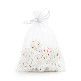 Ovo Decorativo Saco Org Codorna Sortido Cor Branco Jogo Com 9 Peças (Mini Ovos)