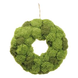 Guirlanda Decorativo Musgo Cor Verde (Rustic)