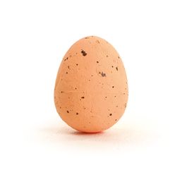 Ovos Decorativos Cor Laranja Jogo Com 36 Peças (Mini Ovos)