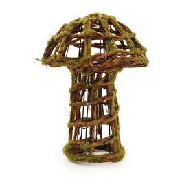 Cogumelo Decorativo Rústico Cor Marrom (Rustic)