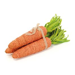 Cenoura Decorativa Maço Com 3 Cor Laranja/Verde (Cenouras)