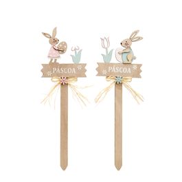 Pick Decorativo Cor Sortido Rosa/Verde (Picks)