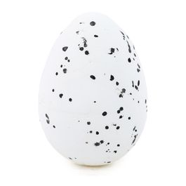 Ovos Decorativos Cor Branco Jogo Com 12 Peças (Mini Ovos)