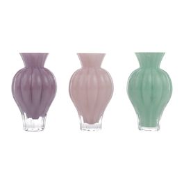 Vaso Mini Em Vidro (G) Rox/Ros/Vdr (Vasos)