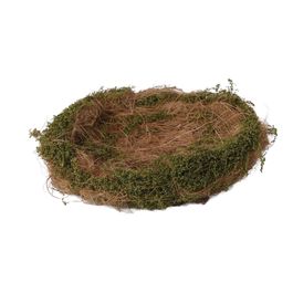 Ninho Em Palha Marrom / Verde (Ninhos)